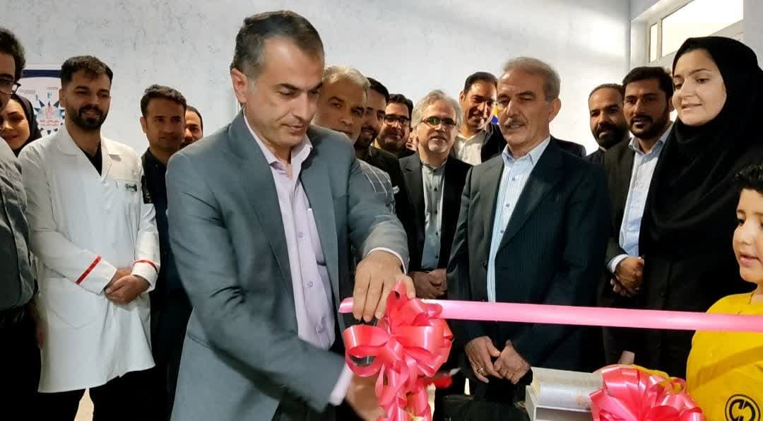 افتتاح آزمایشگاه بیمارستان ولیعصر (عج) شهرستان رزن 